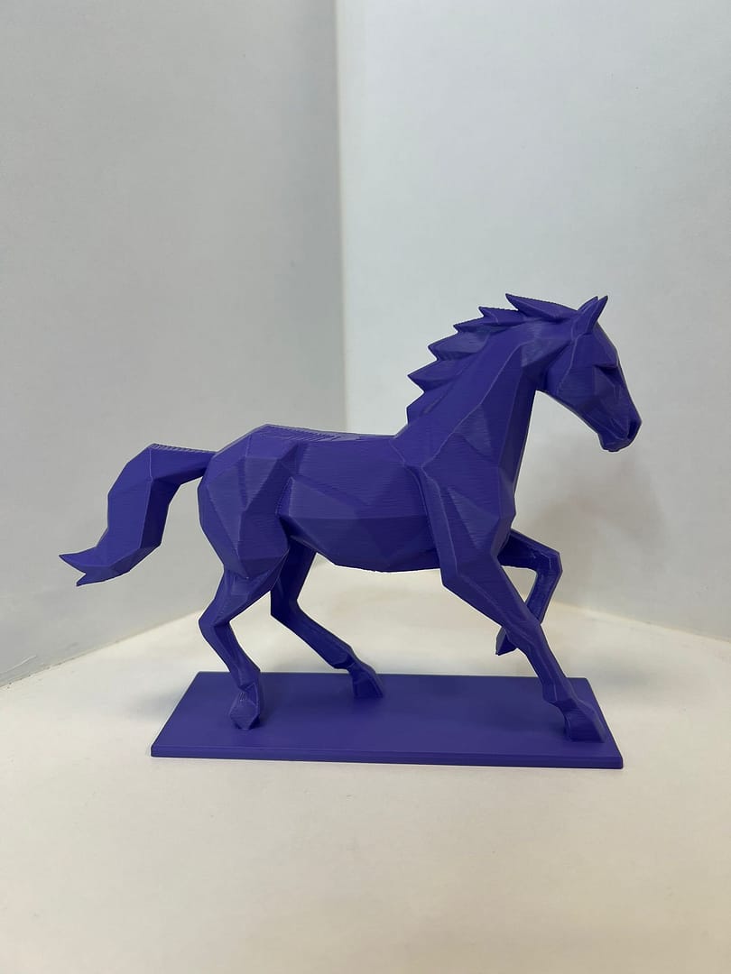 Statuetta cavallo - stampa 3D - immagine 4