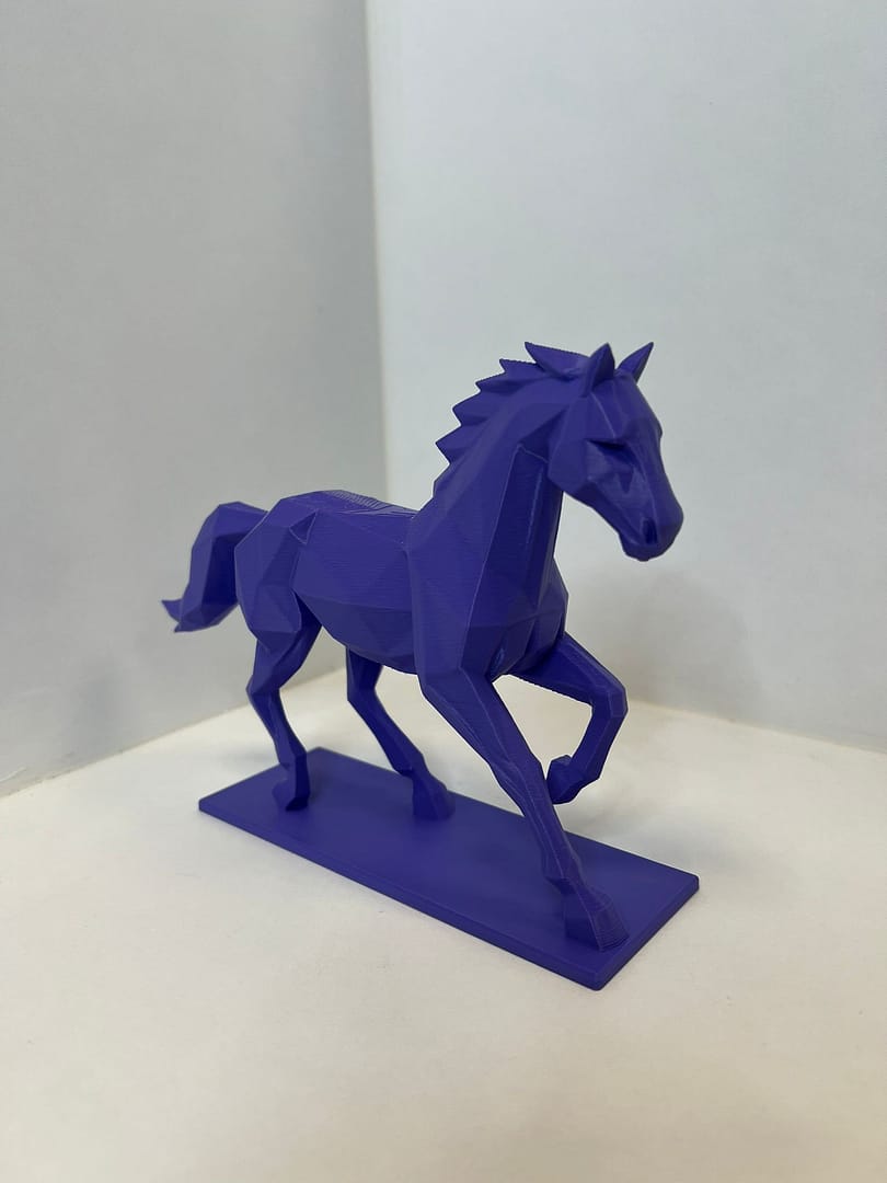 Statuetta cavallo - stampa 3D - immagine 5